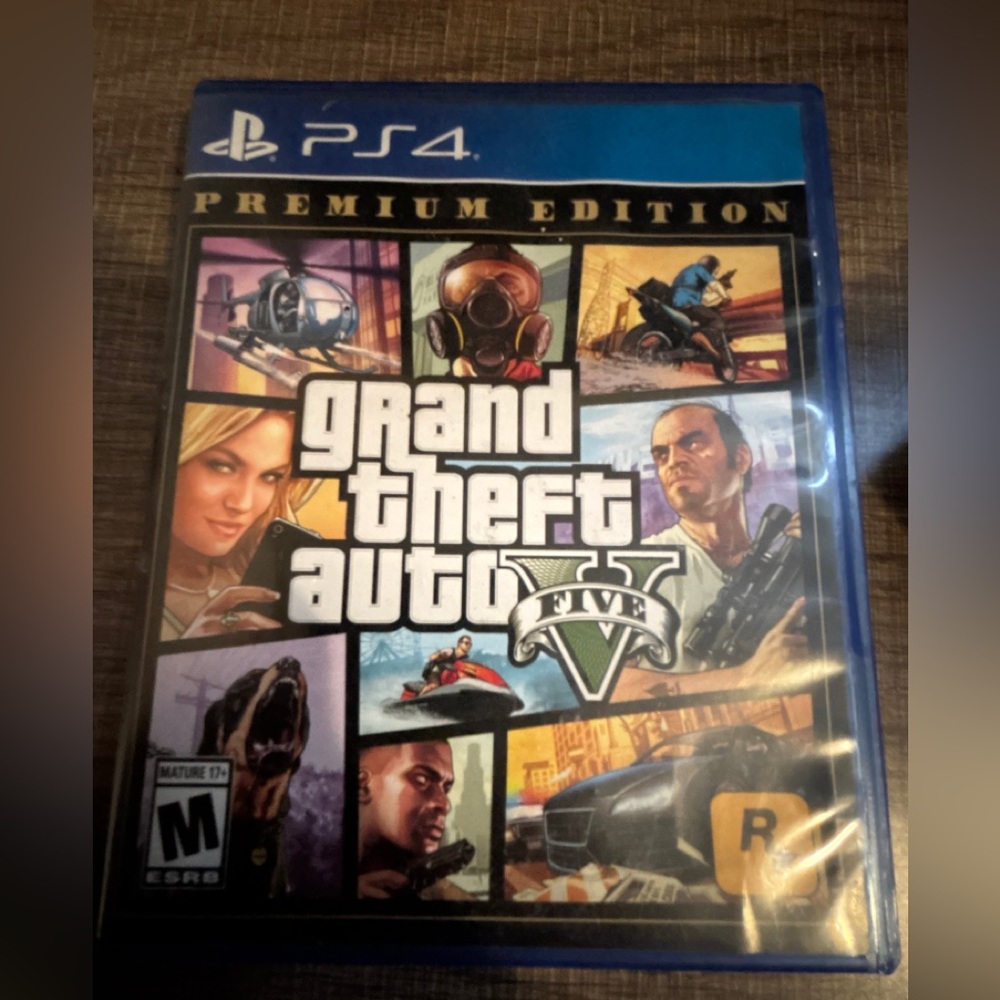 Grand theft auto for ps4